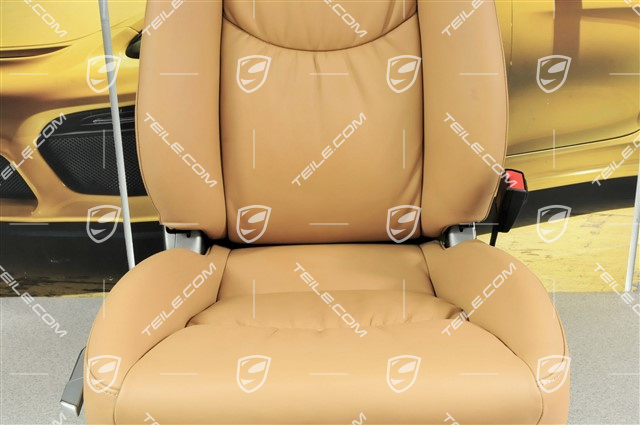Sitz, manual einstellbar, Leder, Sandbeige, R
