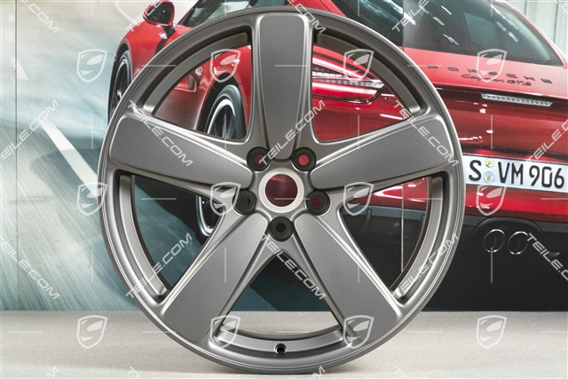 19" Felga Macan Sport Classic, 9J x 19 ET21, Platinum satynowy półmat