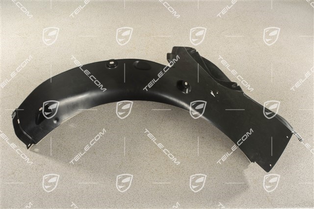 C2, Rear wheel-well liner, front part, L