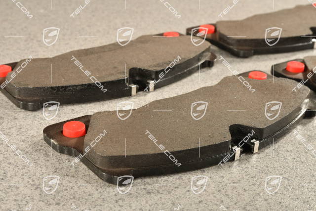 Brake pads, front axle, "S" / "GTS"