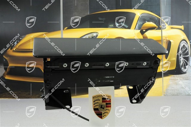 456 GT/GTA - Beifahrerairbag + Blende, Leder, schwarz