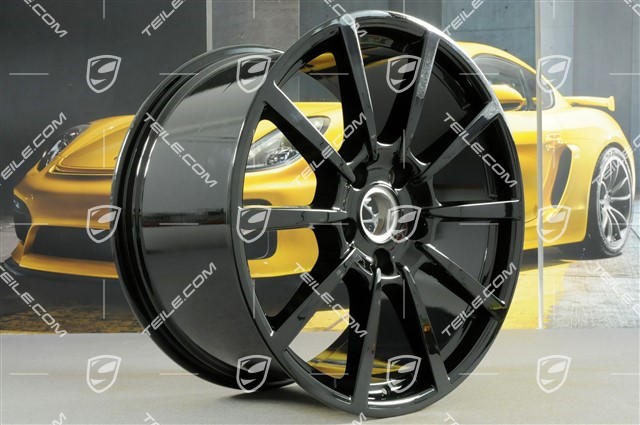 20" wheel Carrera Classic II, 11J x 20 ET70, black high gloss