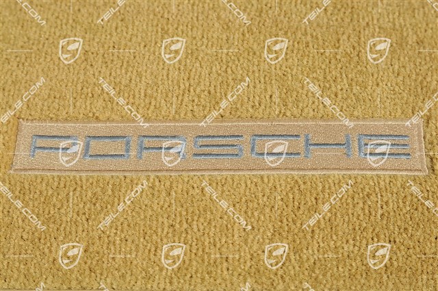 Floor mat set, velour, RL / UK-Version, Luxor Beige