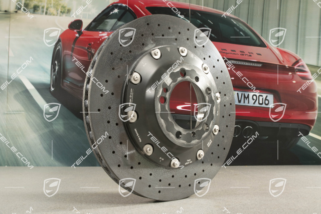 PCCB brake disc, Cayman GT4, R