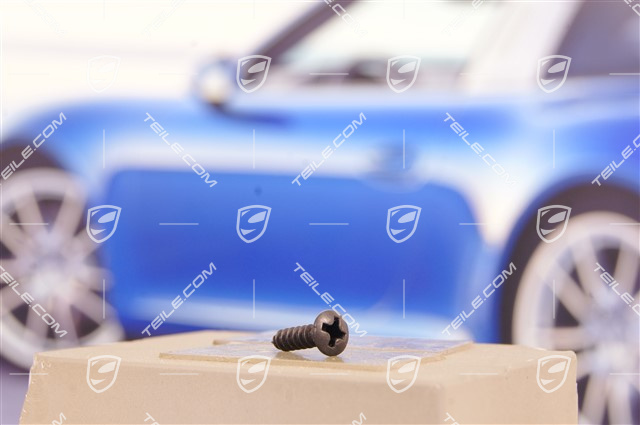 Tapping screw black