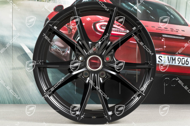 20" Felge Carrera S (IV), 11,5J x 20 ET56, Schwarz-Matt