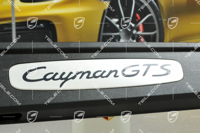 Scuff plate, sill cover, Cayman GTS, R