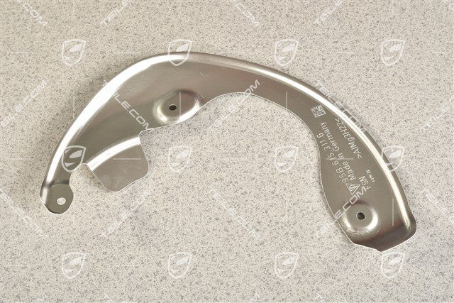 TEILE.COM | Front axle disc brake protective plate, L / new  