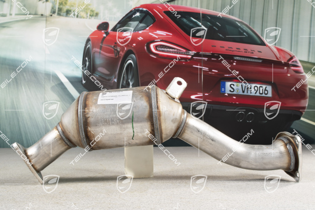 Exhaust pipe with catalyst, 3.0L 245kW, Cyl. 1-3, R