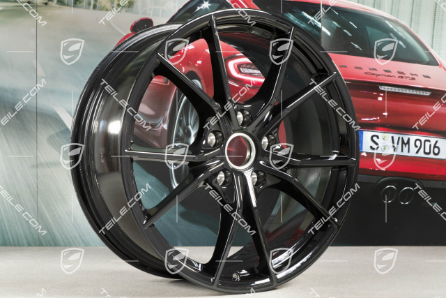 20-inch wheel Carrera S (IV), 8,5J x 20 ET49, black high gloss