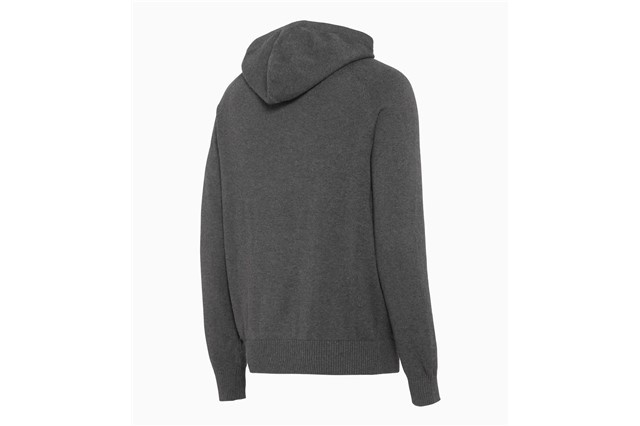 60Y 911 Strickpullover mit Kaputze, in Grau, 60 Jahre Porsche 911, unisex, M