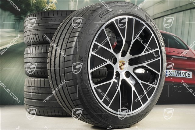 20" Turbo Aero summer wheel set, rims 9J x 20 ET54 + 11J x 20 ET60 + Michelin summer tyres 245/45 R20 + 285/40 R20