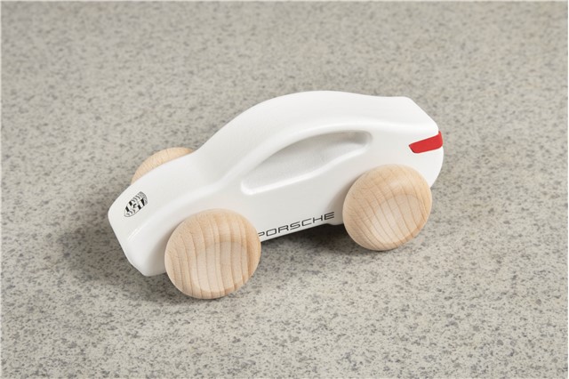 Holzauto – Porsche Taycan für Kleinkinder ab 2 Jahren