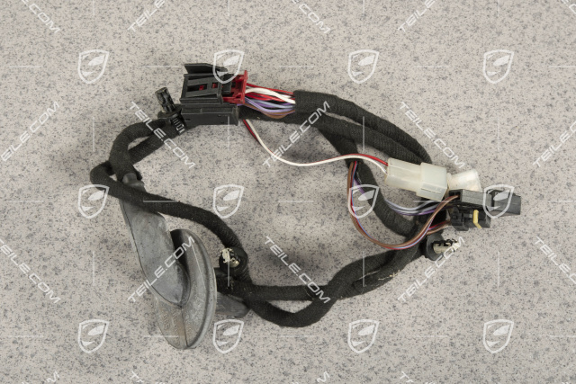 Door mirror wiring harness, retractable, heated, aut. dimmable, with Light, L=R