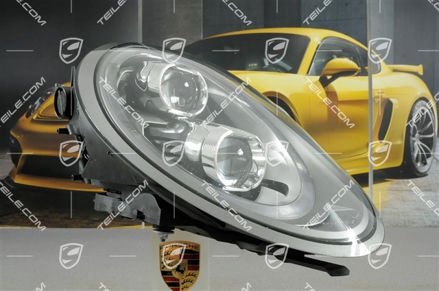 LED headlights, without control unit and bulb, slightly damaged glass (picture), R