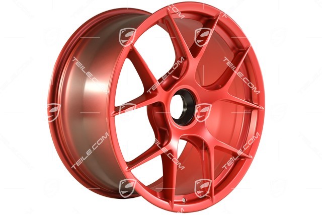 20" Lightweight construction magnesium wheel rim, 10J x 20 ET45, red