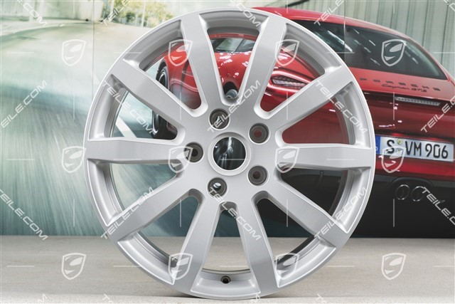 19-inch Cayenne S wheel rim set, 8,5J x 19 ET47 + 9,5J x 19 ET54