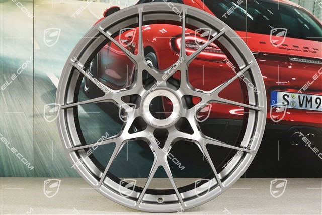 20-inch GT3RS wheel rim, 10J x 20 ET45, darksilver