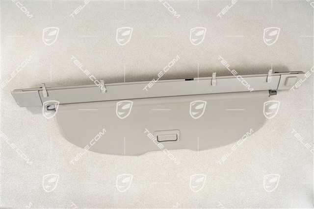 Luggage compartment cover, Platinum grey