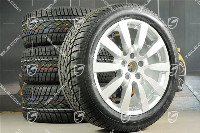 20-inch winter wheels set "Cayenne SportDesign II", rims 9J x 20 ET57 + Dunlop winter tyres 275/45 R20, without TPM