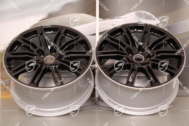 21-inch Sport Edition wheel rim set, 10J x 21 ET50, black high gloss