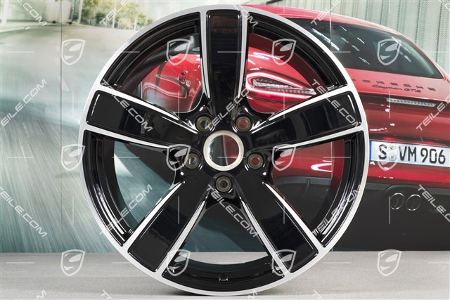 20-inch wheel Carrera Sport, 11,5J x 20 ET76, Jet Black Metallic