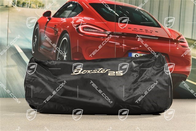 Custom-fit indoor car cover Boxster 25 Years Design / new / Boxster 982 718  / 000-10 Car-cover / 98204400008 