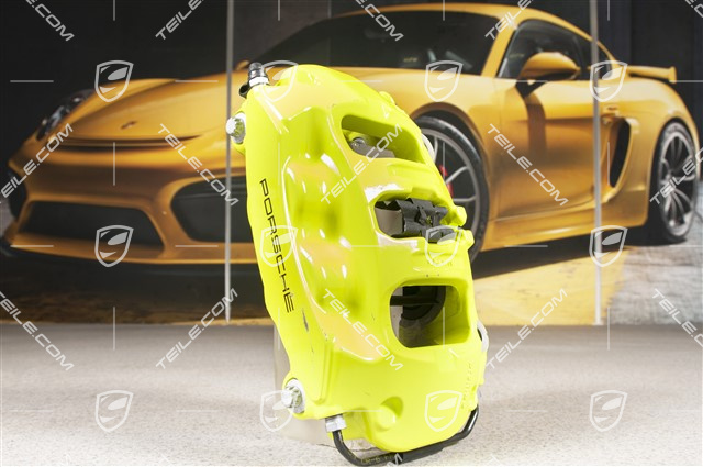 Fixed caliper, Rear axle, Green, R