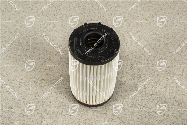 Oil filter insert with O-ring, 2,9L 324kW / 3,0L 260kW