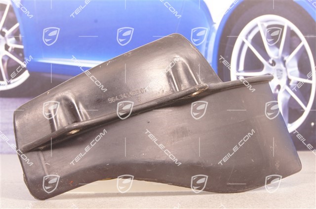 Air duct / guide / deflector, front, L