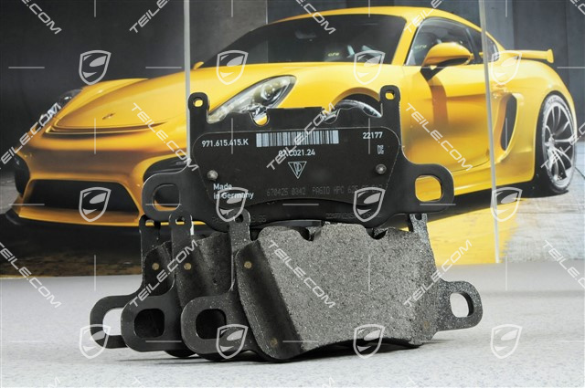 Brake pads, repair set, PCCB 19-inch / 20-inch, set L+R Brake pads, repair set, PCCB 19-inch / 20-inch, set L+R