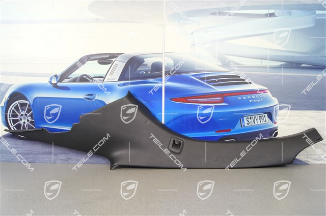 Hardtop Verkleidung, Kunstleder, Schwarz, R Hardtop Verkleidung, Kunstleder, Schwarz, R