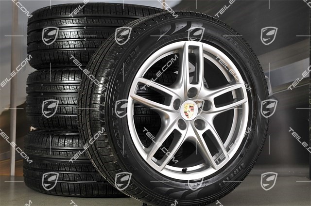19-inch Cayenne Turbo all-season wheel set, 4 wheels 8,5 J x 19 ET 59 + 4 all-season tyres Pirelli  Scorpion Verde 265/50 R19, without TPM