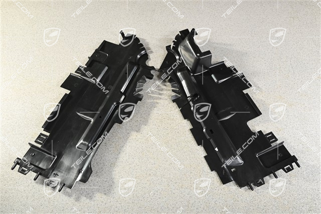 Air duct / guide, 3,0L Hybrid, L+R