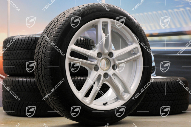 19-inch TURBO winter wheel set, wheels 9J x 19 ET 60 + 10J x 19 ET61 + NEW Michelin winter tyres 255/45 R19+285/40 R19