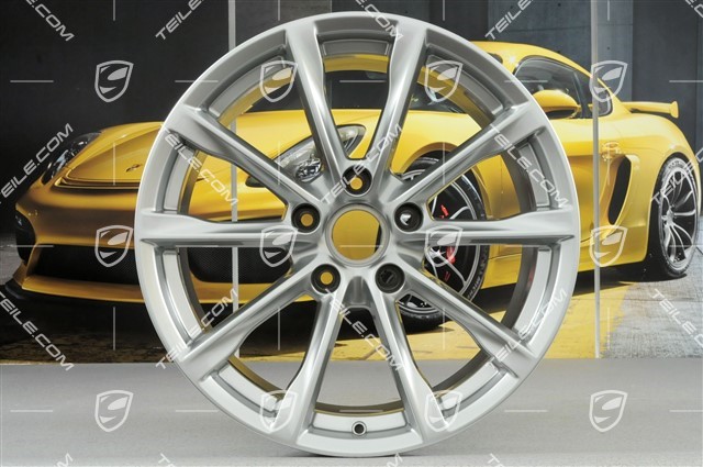 19-inch Boxster S wheel rim set, 8J x 19 ET57 + 10J x 19 ET45