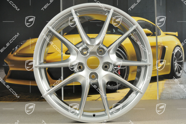 20" komplet felg Carrera S III, 8,5J x 20 ET51 + 11J x 20 ET70, kolor: brylantowy chrom