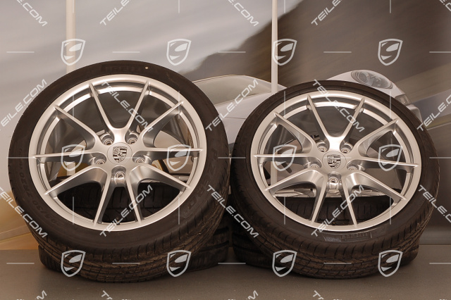 20-inch Carrera S (III) summer wheel set, 8,5J x 20 RT51 + 11J x 20 ET70, tyres 245/35 ZR20 + 295/30 ZR20