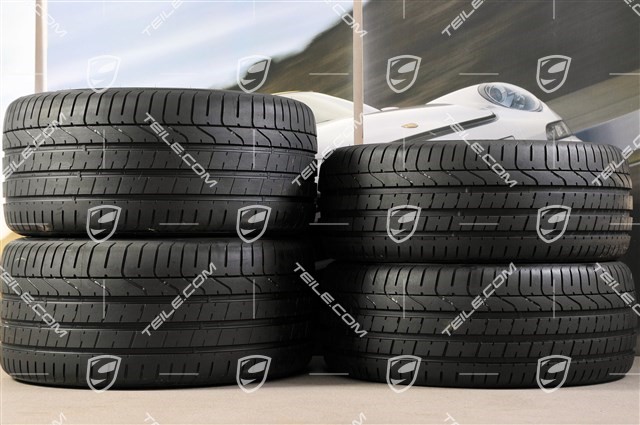 20-inch Carrera Classic II summer wheel set, 8,5J x 20 ET51 + 11J x 20 ET70 + NEW Pirelli summer tires 245/35 ZR20 + 295/30 ZR20