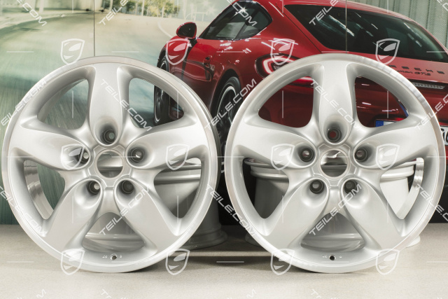 18-inch Cayenne Turbo wheel set