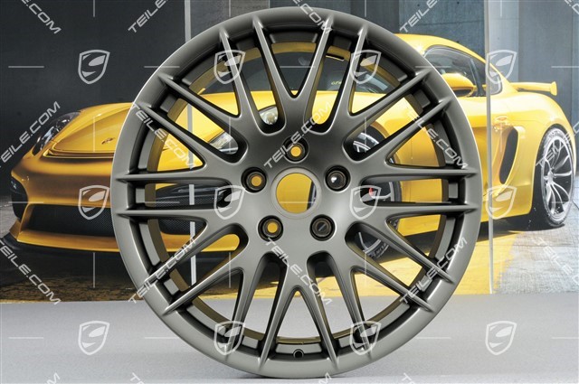20-inch RS Spyder / GTS wheels set, 9,5J x 20 ET47, platinum satin-mat