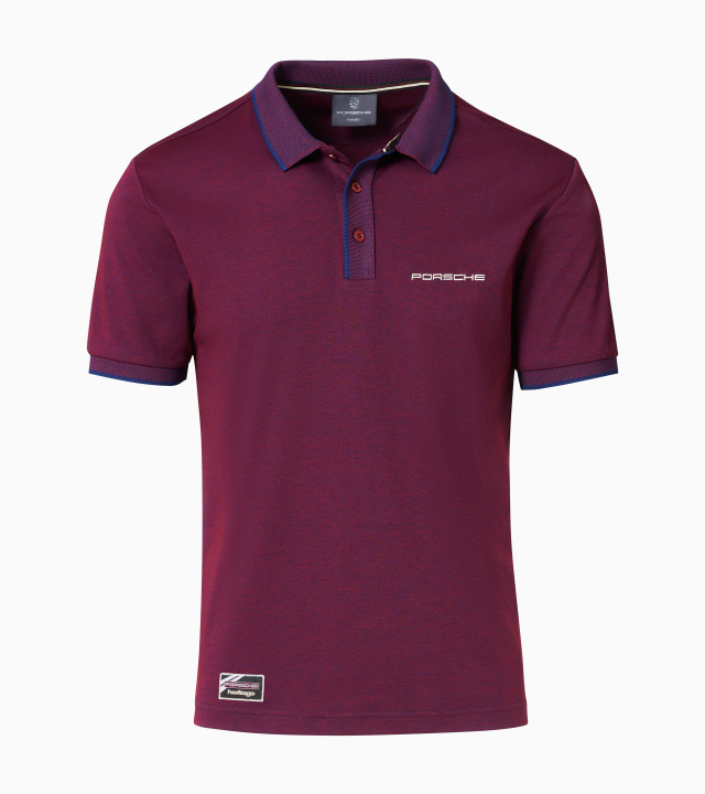 Heritage Collection Polo-Shirt, Men, bordeaux/blue, 3XL 64/66