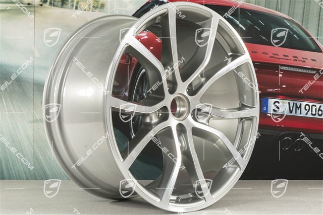 21-inch wheel rim, Cayenne Exclusive Design, 11J x 21 ET49