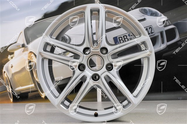 19" Felge Panamera Turbo, 10J x 19 ET61, Brilliant chrome finish