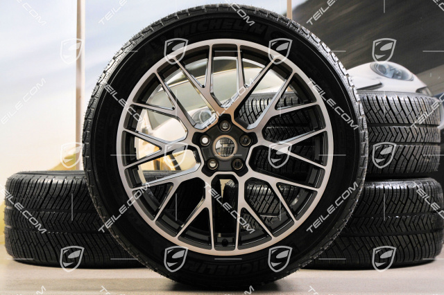 20-inch "RS Spyder Design" winter wheels set, rims 9J x 20 ET26 + 10J x 20 ET19, Michelin winter tyres 265/45 R 20 + 295/40 R 20, with TPMS