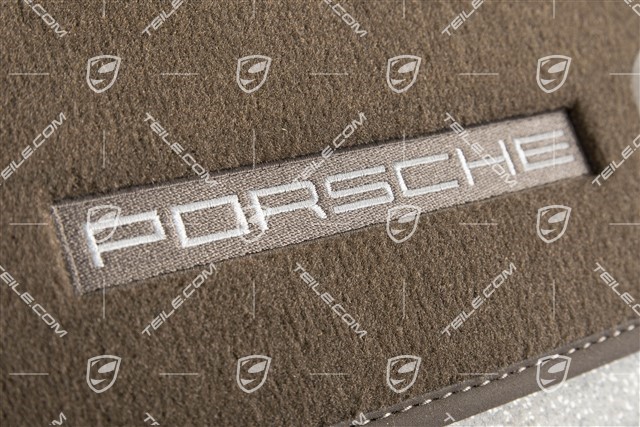 Porsche 911 997 Fußmatten Satz schwarz 4 Teile/floor mat set 4