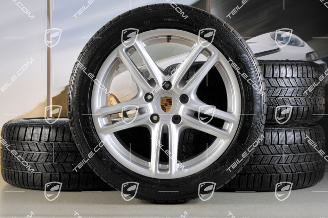 19-inch TURBO winter wheel set, wheels 9J x 19 ET 60 + 10J x 19 ET61 + winter tyres 255/45 R19 + 285/40 R19