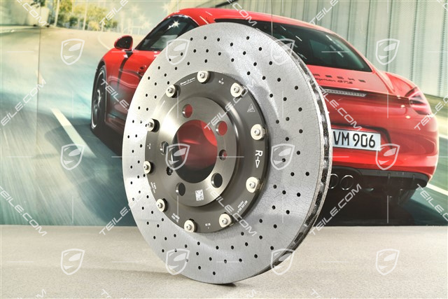 GT3 / GT3RS / S/T, PCCB Brake disc, front axle, R