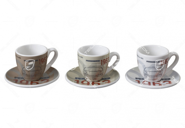 Porsche espresso cups Set - Classic Collection - Limited Edition