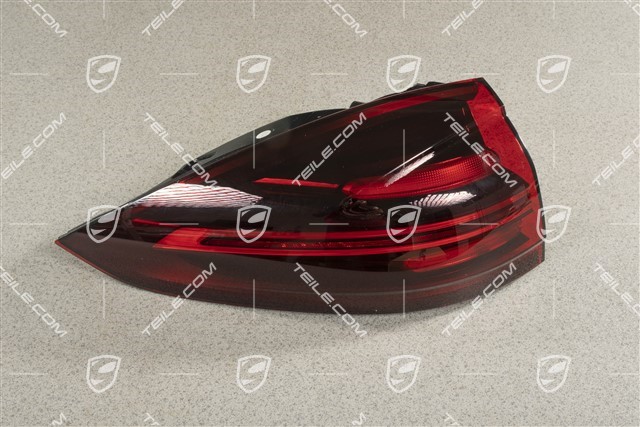 Rear light, outer, facelift, Black, L